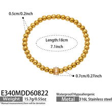 316L Stainless Steel 18K PVD Gold Charm Bracelet made with 316L stainless steel and 18K PVD gold finish for wholesale jewelry buyers - image 11