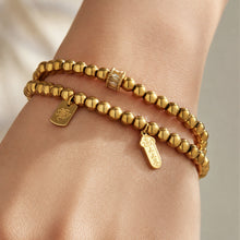 316L Stainless Steel 18K PVD Gold Charm Bracelet made with 316L stainless steel and 18K PVD gold finish for wholesale jewelry buyers - image 3