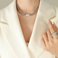 Steel Necklace / 40+5CM Adjustable