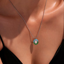 316L Stainless Steel Chic Enamel Shell Pendant Necklace - Image 3