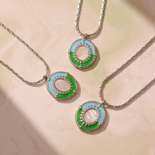 316L Stainless Steel Chic Enamel Shell Pendant Necklace - Image 4