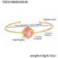 Gold / Pink Zircon