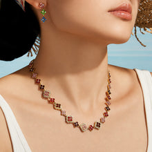 316L Stainless Steel 18K PVD Gold Clover Necklace Set made with 316L stainless steel and 18K PVD gold finish for wholesale jewelry buyers - image 6