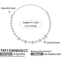 White CZ Steel / 12cm
