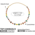Multi-Color CZ Gold / 12cm