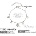 Bracelet / 四叶花锆石Steel (TXE401A-MB) / 5cm