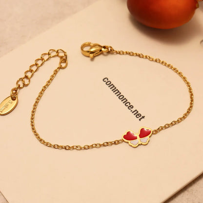 316L Stainless Steel Colorful Enamel Butterfly Jewelry Collection - Image 4