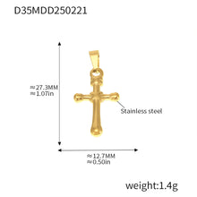 316L Stainless Steel Gold Pendant Necklace Charm Collection