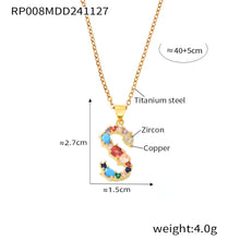 316L Stainless Steel 18K PVD Gold Custom Letter Necklace made with 316L stainless steel and 18K PVD gold finish for wholesale jewelry buyers - image 10