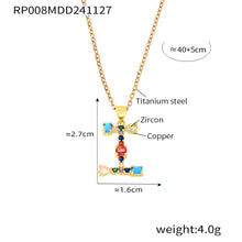 316L Stainless Steel 18K PVD Gold Custom Letter Necklace made with 316L stainless steel and 18K PVD gold finish for wholesale jewelry buyers - image 20