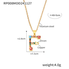 316L Stainless Steel 18K PVD Gold Custom Letter Necklace made with 316L stainless steel and 18K PVD gold finish for wholesale jewelry buyers - image 5