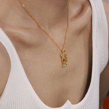316L Stainless Steel 18K PVD Gold Custom Letter Necklace made with 316L stainless steel and 18K PVD gold finish for wholesale jewelry buyers - image 6