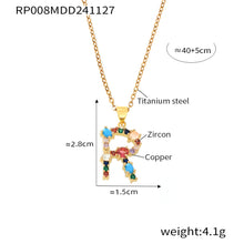 316L Stainless Steel 18K PVD Gold Custom Letter Necklace made with 316L stainless steel and 18K PVD gold finish for wholesale jewelry buyers - image 9