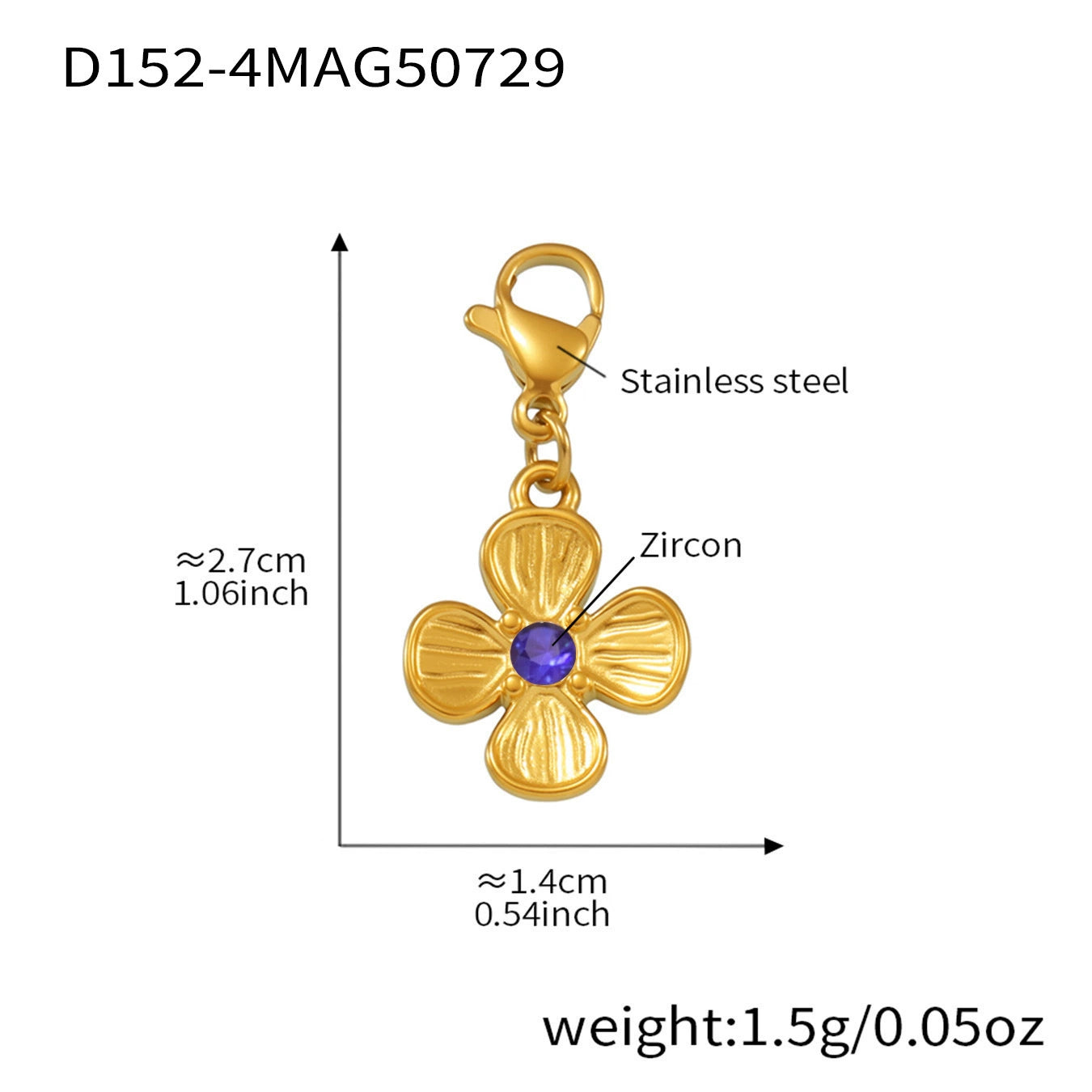 316L Stainless Steel Customizable Charm Necklace & Bracelet Collection - Image 12