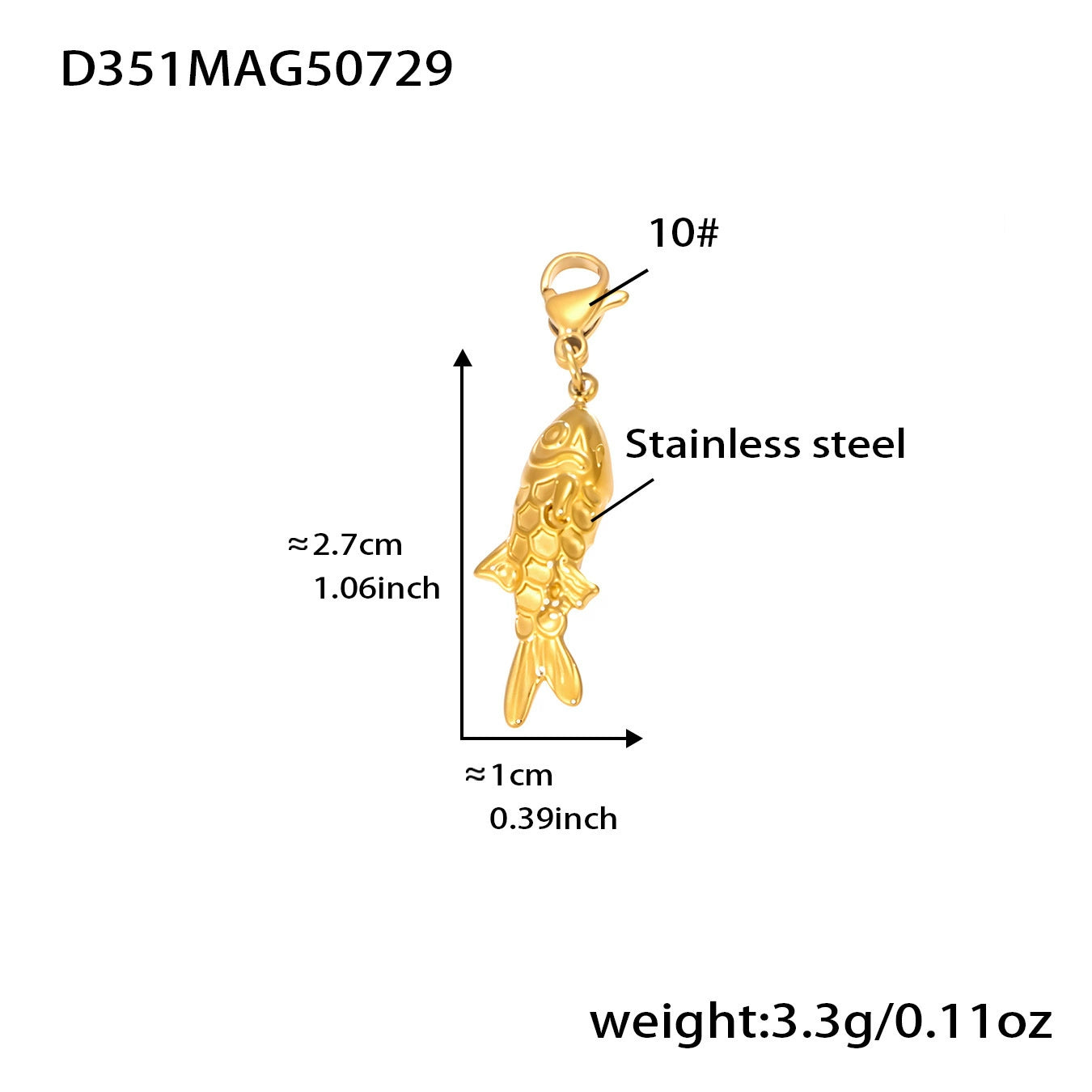 316L Stainless Steel Customizable Charm Necklace & Bracelet Collection - Image 17