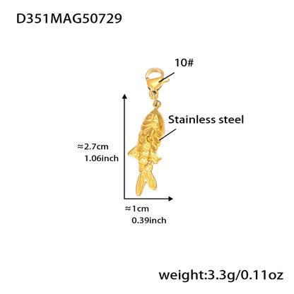 316L Stainless Steel Customizable Charm Necklace & Bracelet Collection - Image 17