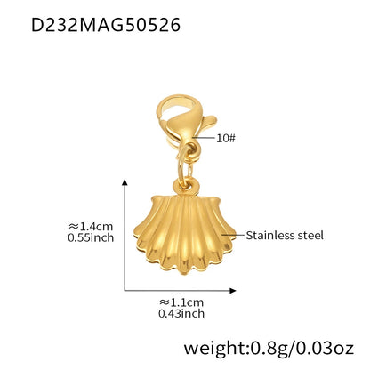 316L Stainless Steel Customizable Charm Necklace & Bracelet Collection - Image 20