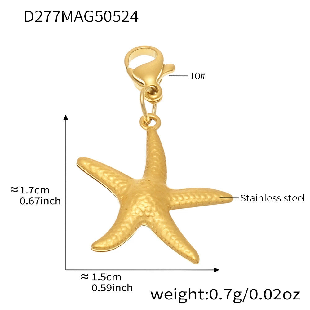 316L Stainless Steel Customizable Charm Necklace & Bracelet Collection - Image 21