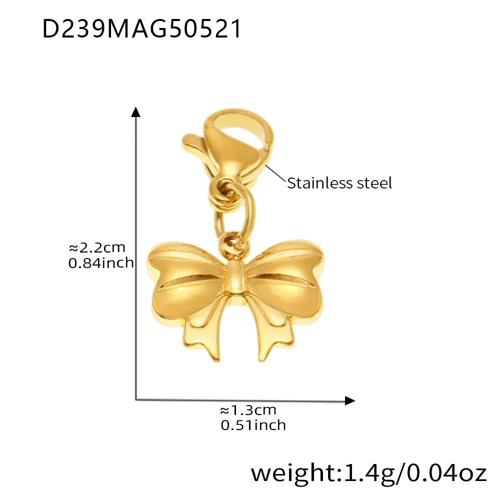 316L Stainless Steel Customizable Zirconia Charm Bracelet & Anklet - Image 8