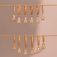 316L Stainless Steel Delicate Zircon The Little Prince Huggie Earrings - Image 13