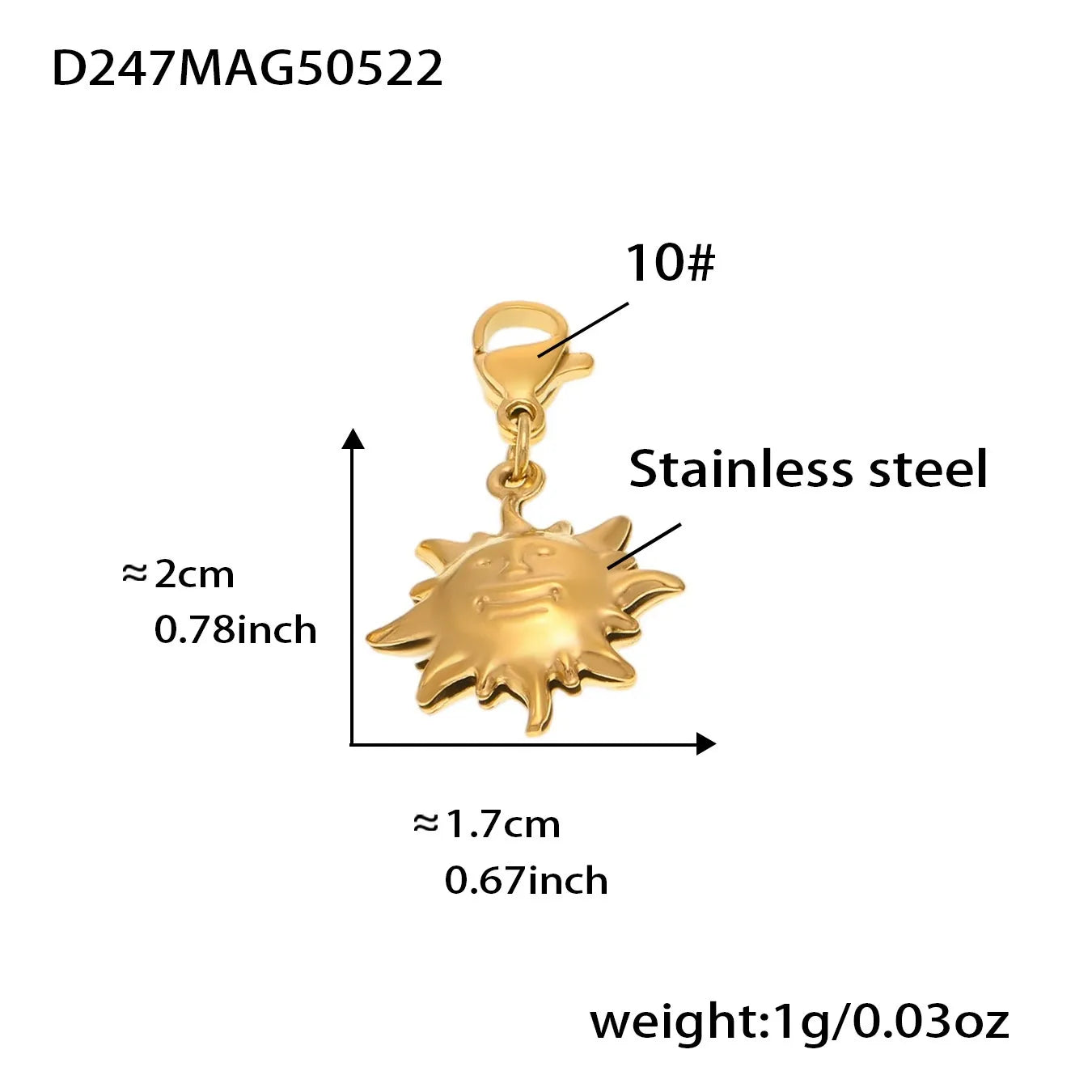 316L Stainless Steel DIY Charm Bracelet & Anklet Set - Image 12