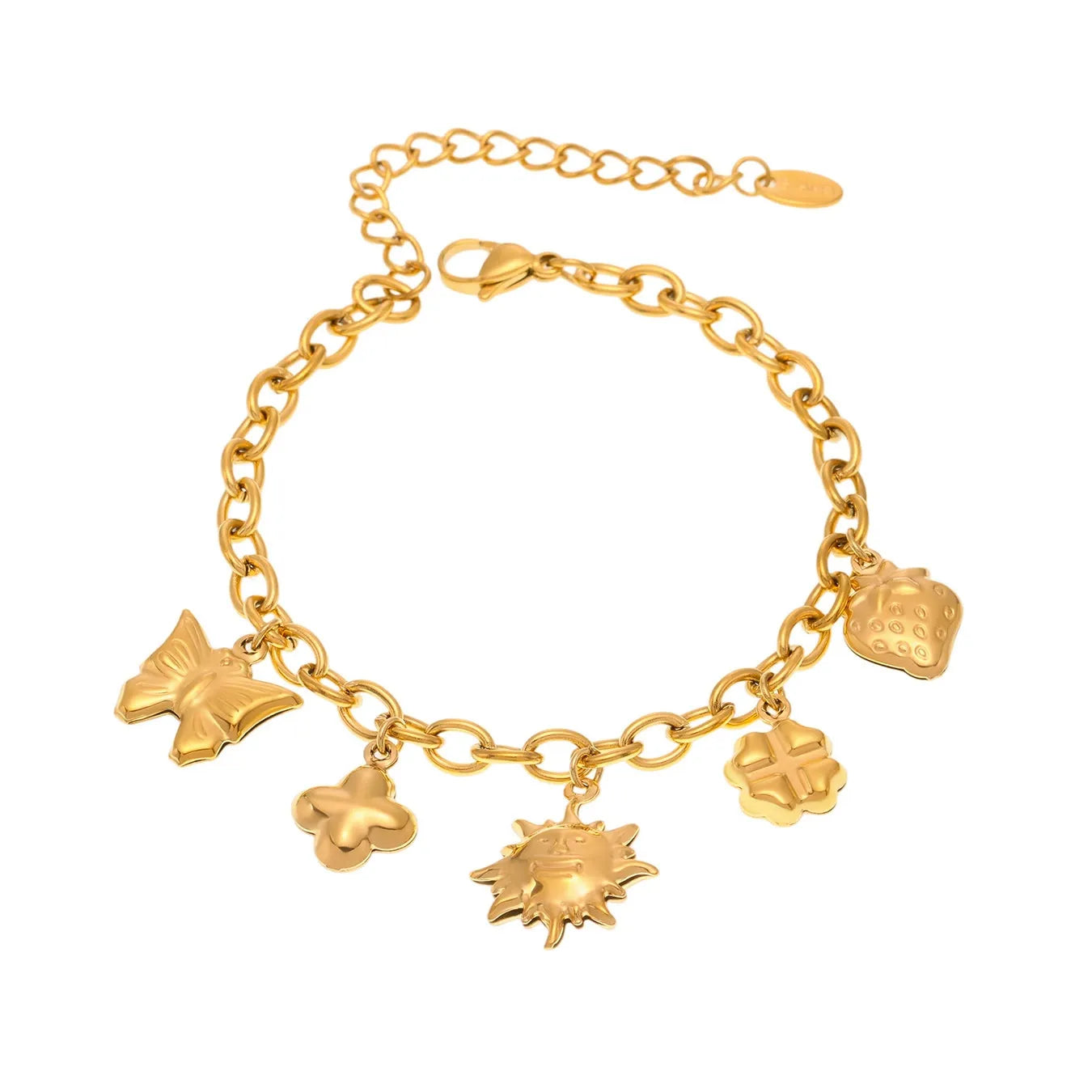 316L Stainless Steel DIY Charm Bracelet & Anklet Set - Image 5