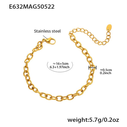 316L Stainless Steel DIY Charm Bracelet & Anklet Set - Image 7