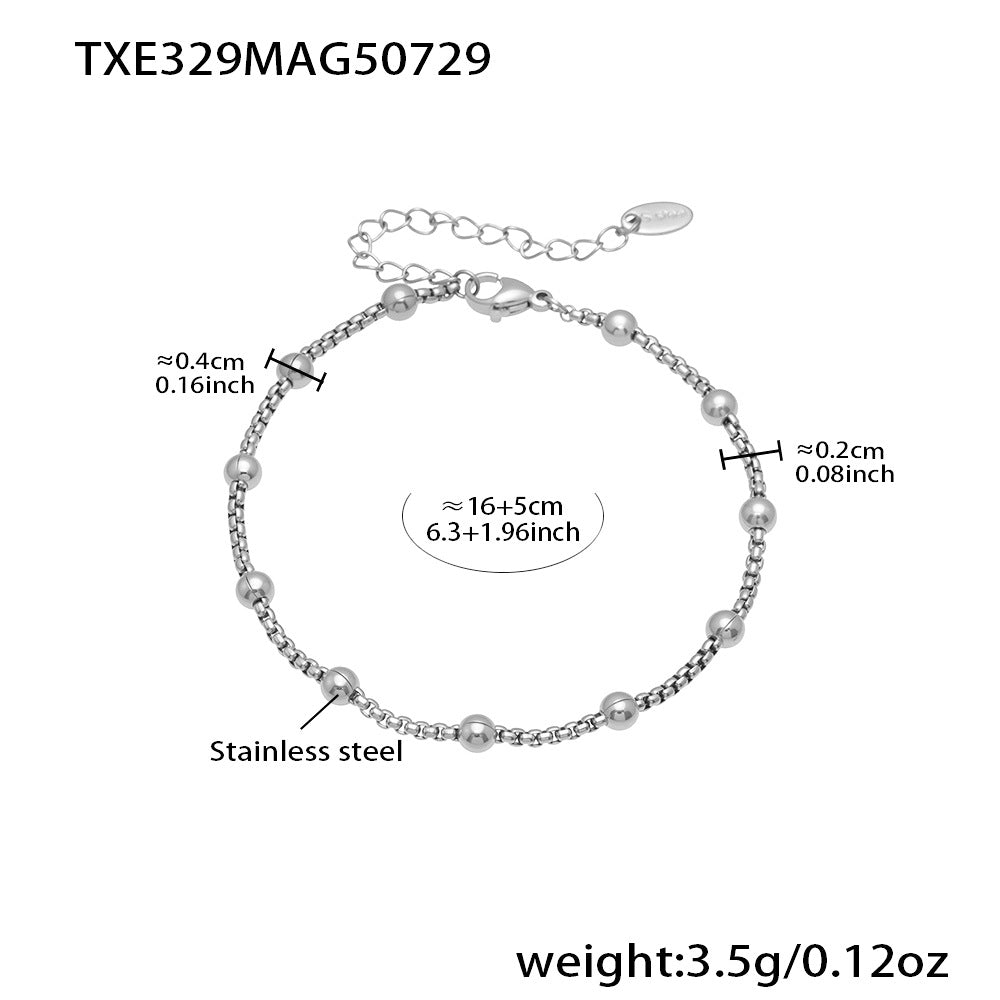 316L Stainless Steel Dog Zircon Pave Bone Multi-Pendant Jewelry Set - Image 21