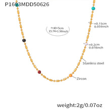 316L Stainless Steel 18K PVD Gold Double Chain Necklace made with 316L stainless steel and 18K PVD gold finish for wholesale jewelry buyers - image 8