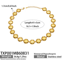 316L Stainless Steel 18K PVD Gold Droplet Bracelet made with 316L stainless steel and 18K PVD gold finish for wholesale jewelry buyers - image 12