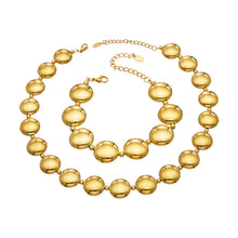 316L Stainless Steel 18K PVD Gold Droplet Bracelet made with 316L stainless steel and 18K PVD gold finish for wholesale jewelry buyers - image 13