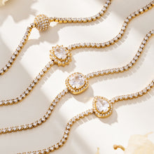 Stainless Steel Stone-Set Bracelet & Necklace Collection — product image 12