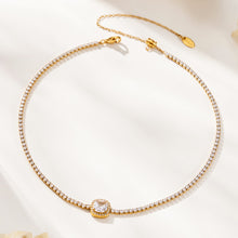 Stainless Steel Stone-Set Bracelet & Necklace Collection — product image 15