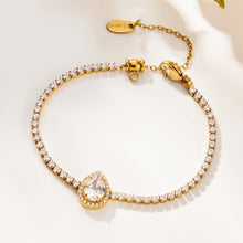 Stainless Steel Stone-Set Bracelet & Necklace Collection — product image 16