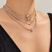 Stainless Steel Stone-Set Bracelet & Necklace Collection — product image 5
