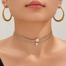 Stainless Steel Stone-Set Bracelet & Necklace Collection — product image 7