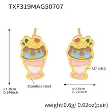 Elegant 316L Stainless Steel Droplet Necklace