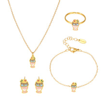 316L Stainless Steel 18K PVD Gold Droplet Necklace made with 316L stainless steel and 18K PVD gold finish for wholesale jewelry buyers - image 7