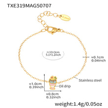 316L Stainless Steel 18K PVD Gold Droplet Necklace made with 316L stainless steel and 18K PVD gold finish for wholesale jewelry buyers - image 9