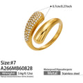 锆石Gold开口 / Size 7