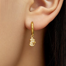 316L Stainless Steel 18K PVD Gold Cat Zircon Earrings made with 316L stainless steel and 18K PVD gold finish for wholesale jewelry buyers - image 15