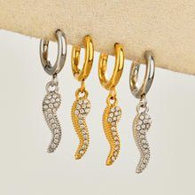 316L Stainless Steel 18K PVD Gold Cat Zircon Earrings made with 316L stainless steel and 18K PVD gold finish for wholesale jewelry buyers - image 7