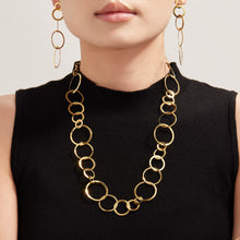 316L Stainless Steel Elegant Interlocking Circles Jewelry Set - Image 7