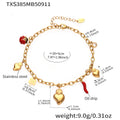Gold / DIY Anklet 18+5cm