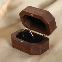 Chic 316L stainless steel dark blue enamel color open ring