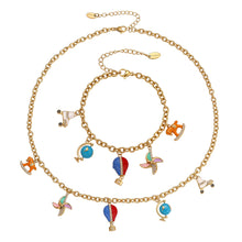 316L Stainless Steel Enamel Zircon Versatile Charm Collection - Image 11