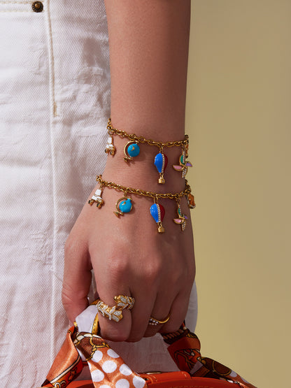 316L Stainless Steel Enamel Zircon Versatile Charm Collection - Image 7