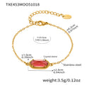 Faceted Gem / Red / Bracelet