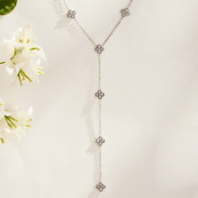 316L Stainless Steel 18K PVD Gold Flower Zircon Necklace made with 316L stainless steel and 18K PVD gold finish for wholesale jewelry buyers - image 10