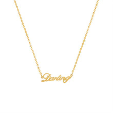 316L Stainless Steel French Chic Initial Pendant Necklace - Image 8
